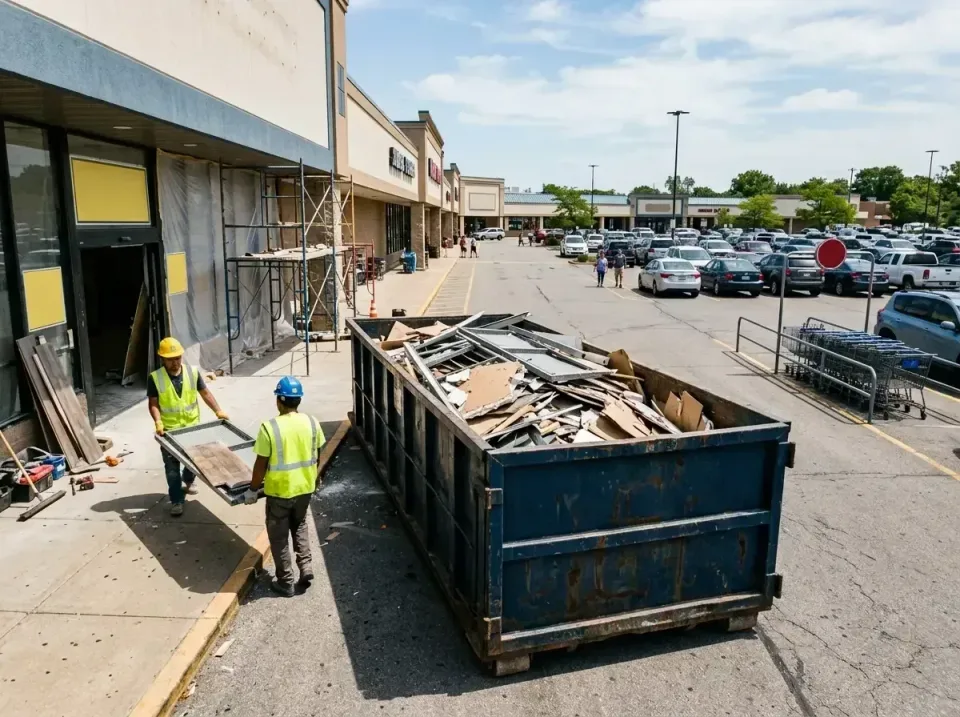 retail-store-renovation-debris-003 — frequently asked questions, Roll-off Dumpster Rentals in Sheffield, AL